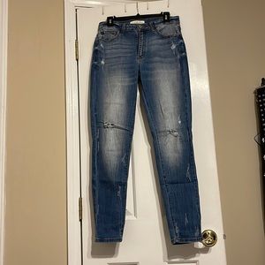 Kancan distressed skinny jean